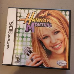 NintendoDS Disney Hannah Montana Game with Case
